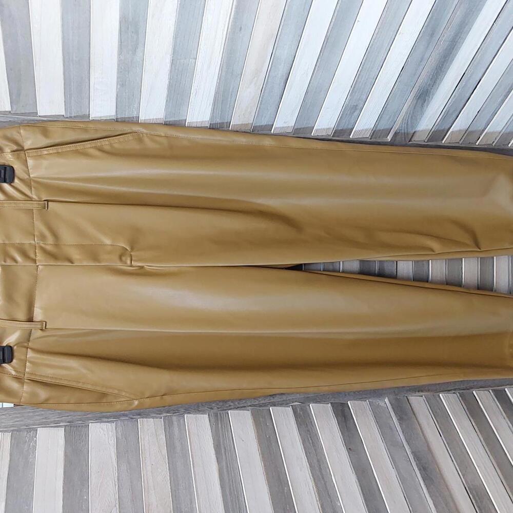 Faux Leather Woman's Pants Dusty Fig | A New Day | 6